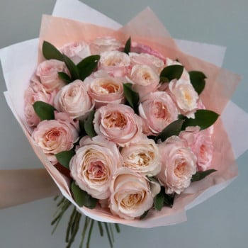 25 пионовидных роз 25 пионовидных роз