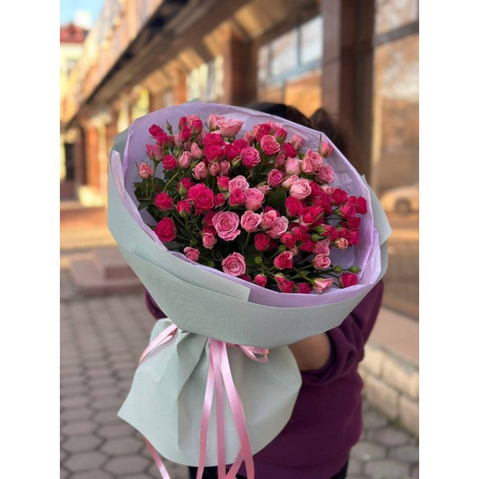 Букет из 31 спрей розы Букет из 31 спрей розы