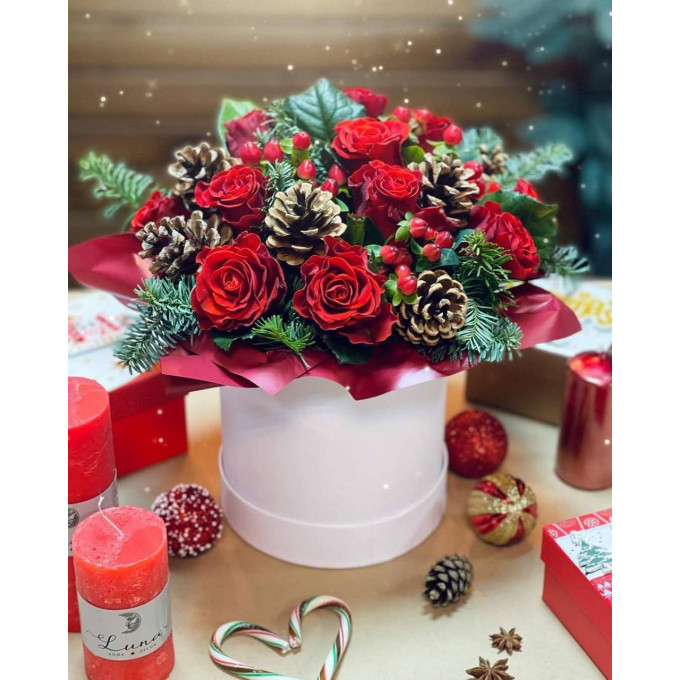 Букет «Яркое Рождество» Букет «Яркое Рождество»